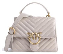 Pinko Love One Top Handle Mini Light Umhängetasche beige