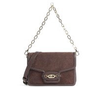 Lauren Ralph Lauren Sydnee Schultertasche dunkelbraun
