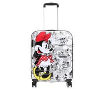 American Tourister Wavebreaker Disney 4-Rollen Trolley weiß