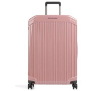 Piquadro PQ-Light 4-Rollen Trolley rosa