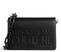 Versace Jeans Couture Institutional Logo Umhängetasche schwarz
