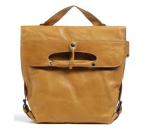 Aunts & Uncles Grandma's Luxury Club Mrs. Mince Pie Rucksack-Tasche ocker