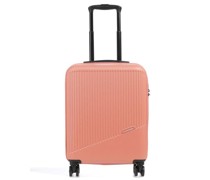 Travelite Bali 4-Rollen Trolley hellrot