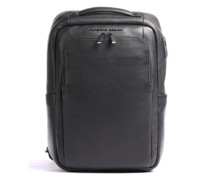 Porsche Design Roadster Leather Laptop-Rucksack schwarz