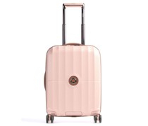 Delsey Saint Tropez Slim Line 4-Rollen Trolley rosa