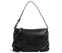 Seidenfelt Auri Schultertasche schwarz