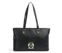 Love Moschino Fancy Heart Handle Shopper schwarz