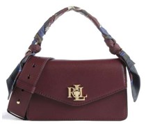 Lauren Ralph Lauren Tayler 19 Umhängetasche dunkelrot