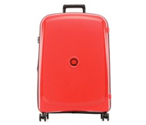 Delsey Belmont Plus 4-Rollen Trolley rot