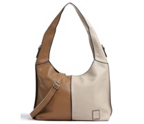 FredsBruder FB Beuteltasche braun/beige