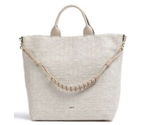 Abro Raffia Paglia Poppy Shopper beige