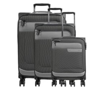 Travelite Viia 4-Rollen Trolley Set anthrazit