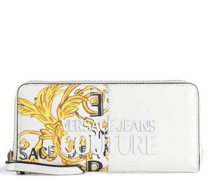 Versace Jeans Couture Rock Cut Geldbörse weiß