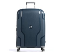 Delsey Clavel 4-Rollen Trolley dunkelblau