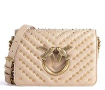 Pinko Love Click Mini Studs Umhängetasche beige