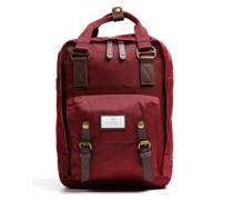 Doughnut Macaroon Rucksack dunkelrot