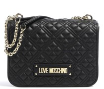 Love Moschino Quilted Schultertasche schwarz