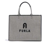 Furla Opportunity L Shopper grau/schwarz