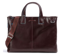Piquadro Blue Square Laptoptasche mahagoni