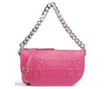 Versace Jeans Couture Institutional Logo Schultertasche pink