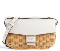 Kate Spade New York Katy Wicker Umhängetasche natur/weiß