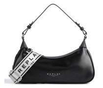 Replay Schultertasche schwarz