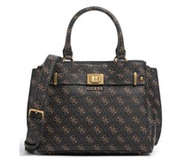 Guess Aieta Handtasche dunkelbraun