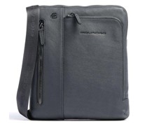 Piquadro Black Square Umhängetasche blaugrau