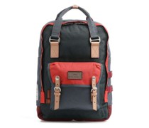 Doughnut Go Wild Macaroon Large Rucksack blau/rot
