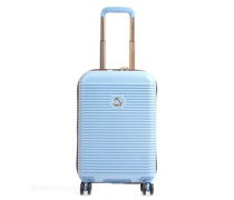 Delsey Freestyle 4-Rollen Trolley hellblau