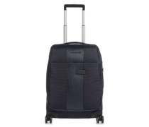 Piquadro 4-Rollen Trolley blau