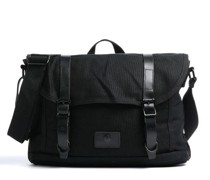 Jekyll & Hide Canvas Kuriertasche schwarz