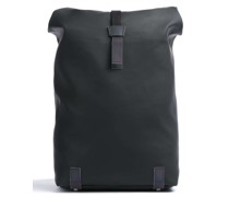 Brooks England Pickwick Coated Remade Large Rolltop Rucksack schwarz