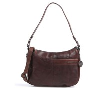 Spikes & Sparrow Bronco Schultertasche dunkelbraun