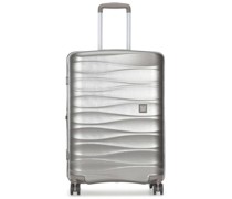 Roncato Stellar 4-Rollen Trolley silber
