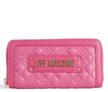 Love Moschino Quilted Geldbörse pink