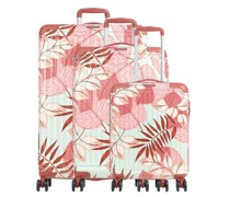 Travelite Cruise 4-Rollen Trolley Set mehrfarbig