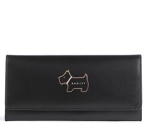 Radley London Heritage Dog Outline Geldbörse schwarz