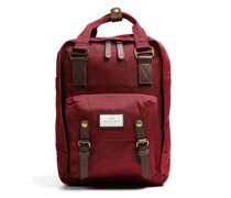 Doughnut Macaroon Rucksack dunkelrot