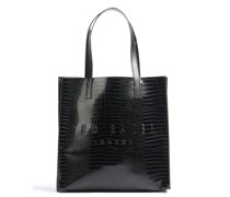 Ted Baker Croccon Shopper schwarz