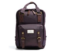 Doughnut Macaroon Rucksack aubergine