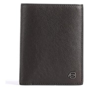 Piquadro Black Square Rfid Geldbörse dunkelbraun