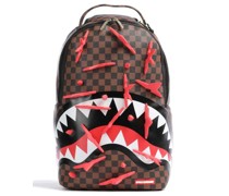 Sprayground Ninja Star Smashed Rucksack braun