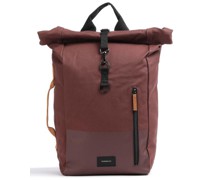 Sandqvist Ground Dante Vegan Rucksack dunkelrot