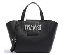 Versace Jeans Couture Logo Loop Handtasche schwarz
