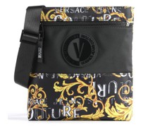 Versace Jeans Couture Logo Couture Umhängetasche schwarz