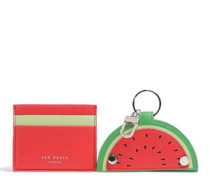 Ted Baker Wmelon Kreditkartenetui rot/grün
