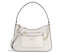 DKNY Simona Schultertasche elfenbein
