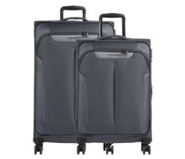 Travelite Croatia 4-Rollen Trolley Set anthrazit