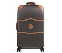 Delsey Chatelet Air 2.0 4-Rollen Trolley dunkelbraun